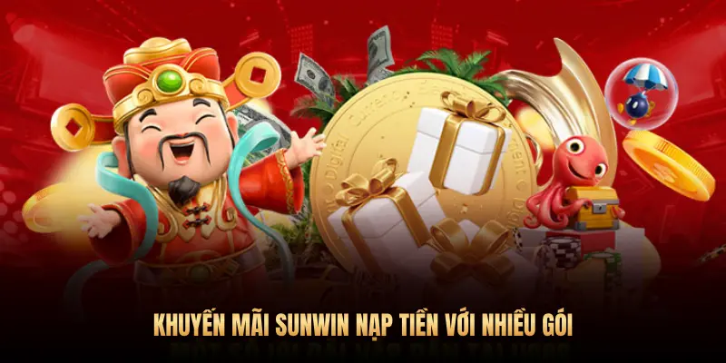 Khuyến mãi Sunwin: Top ưu đãi hấp dẫn cược thủ không nên bỏ lỡ 2 KHUYẾN MÃI SUNWIN NẠP TIỀN VỚI NHIỀU GÓI