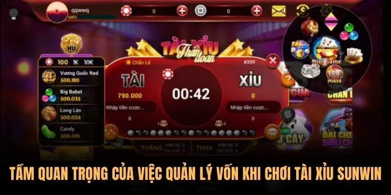 Mẹo cược Tài Xỉu Sunwin theo dòng tiền và quản lý vốn 1 Tầm quan trọng của việc quản lý vốn khi chơi Tài Xỉu Sunwin