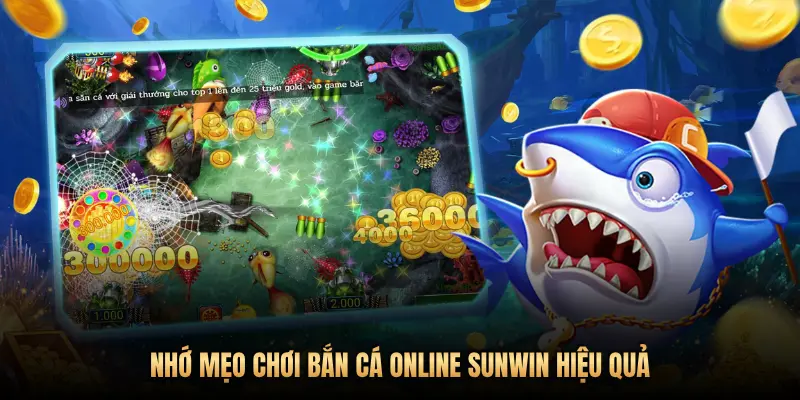NHỚ MẸO CHƠI BẮN CÁ ONLINE SUNWIN HIỆU QUẢ